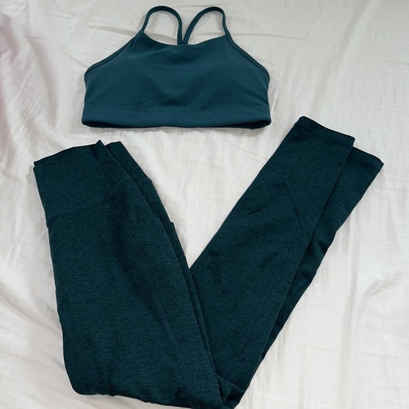 NEW Stori Set Legend Bra and Opposition Tight in Deep Teal size 6 - Picture 7 of 10